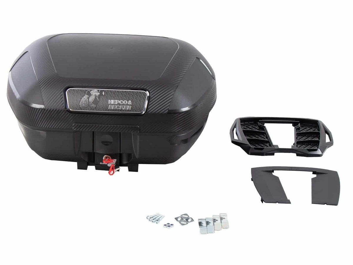 Hepco & Becker Orbit 54 topcase for Hepco&Becker Alurack top case carrier