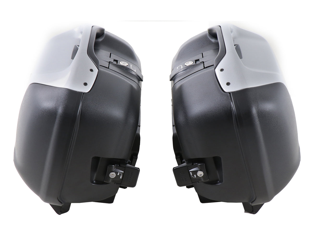 Hepco & Becker Journey 42 side case set right/left silver