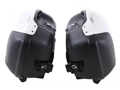 Hepco & Becker Journey 42 side case set right/left white