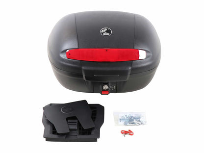 Hepco & Becker Journey 50 top case black incl. universal mounting plate