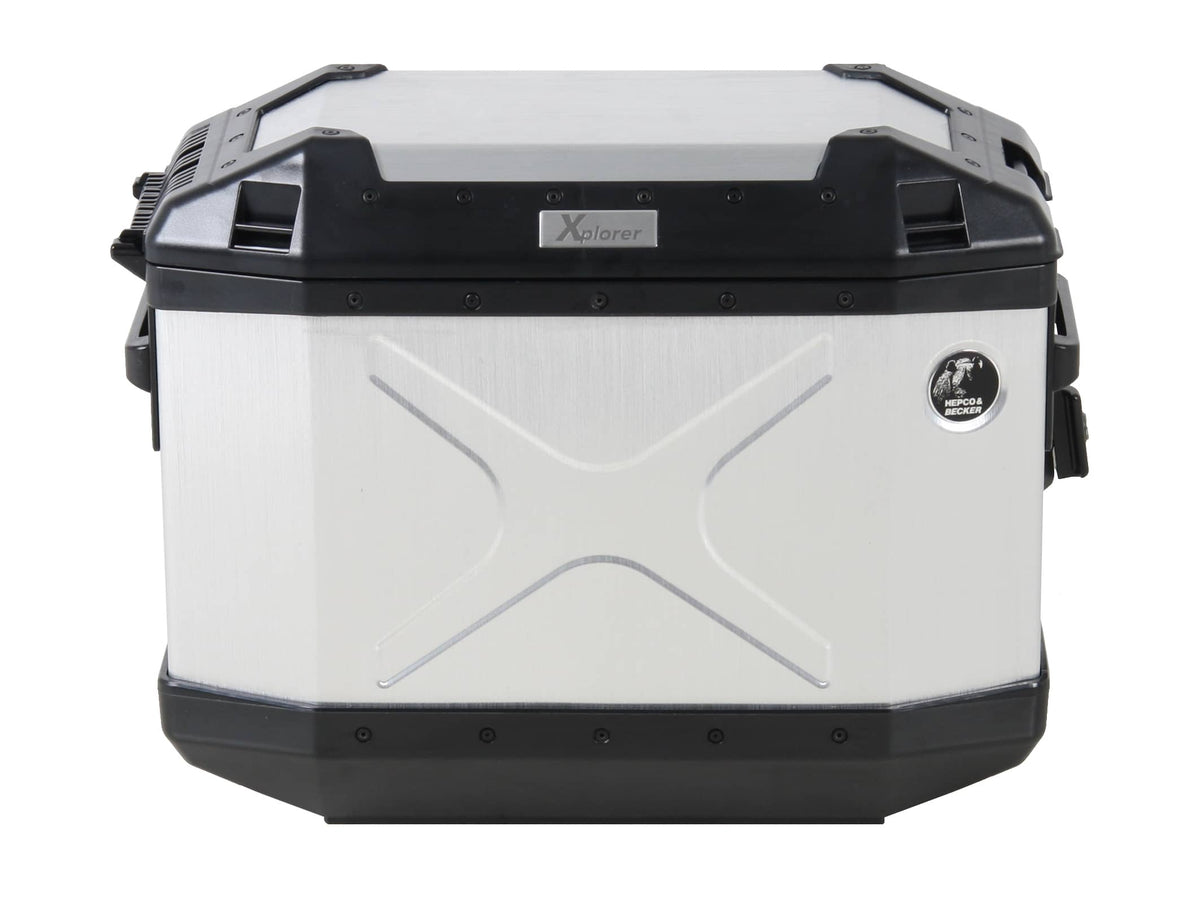 Hepco & Becker Xplorer 30 side case left side silver