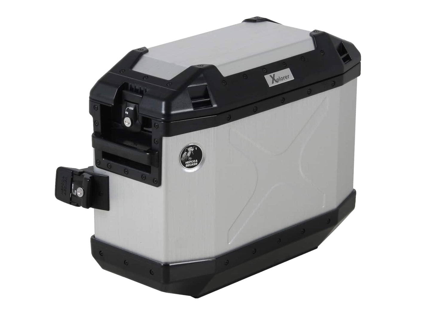 Hepco & Becker Xplorer 30 side case right side silver