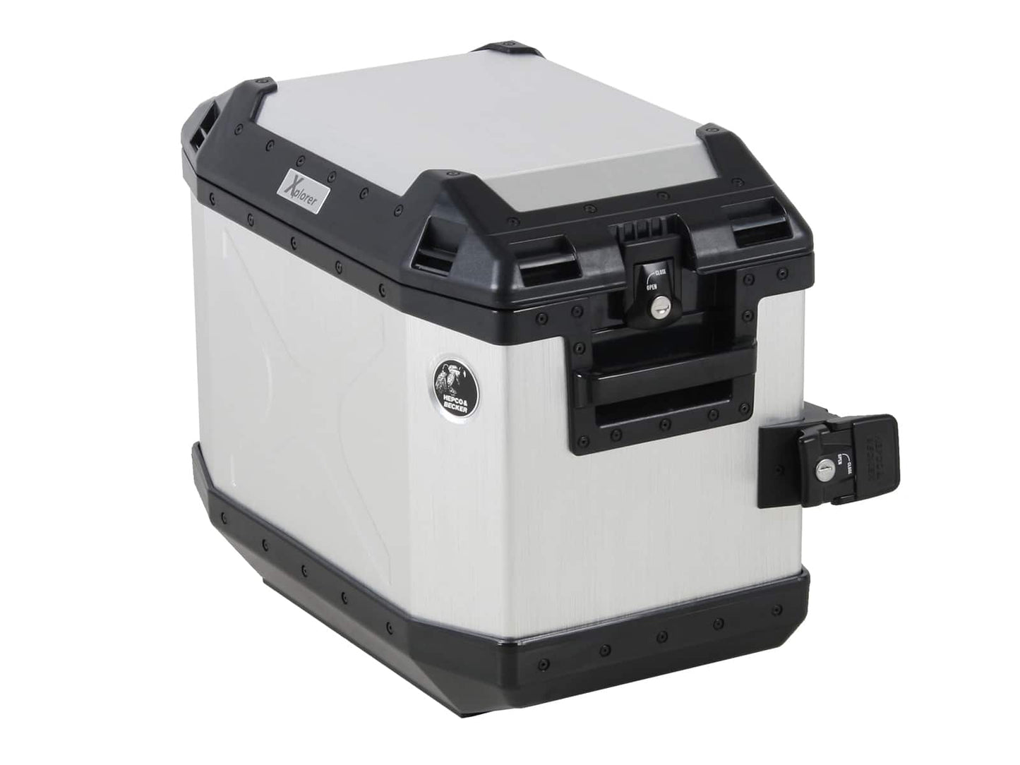 Hepco & Becker Xplorer 40 side case left side silver