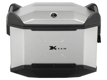 Hepco & Becker Xceed side case 38 ltr. Left – silver