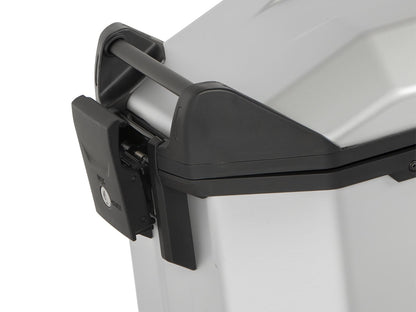 Hepco & Becker Xceed side case 38 ltr. Left – silver