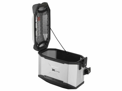 Hepco & Becker Xceed side case 38 ltr. Left – silver