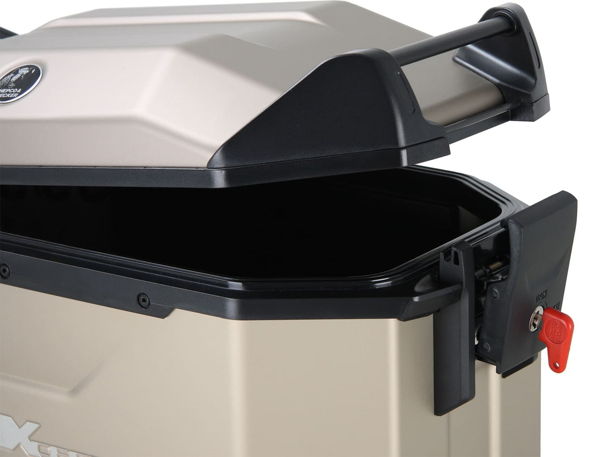 Hepco & Becker Xceed side case 38 ltr. Left - titan