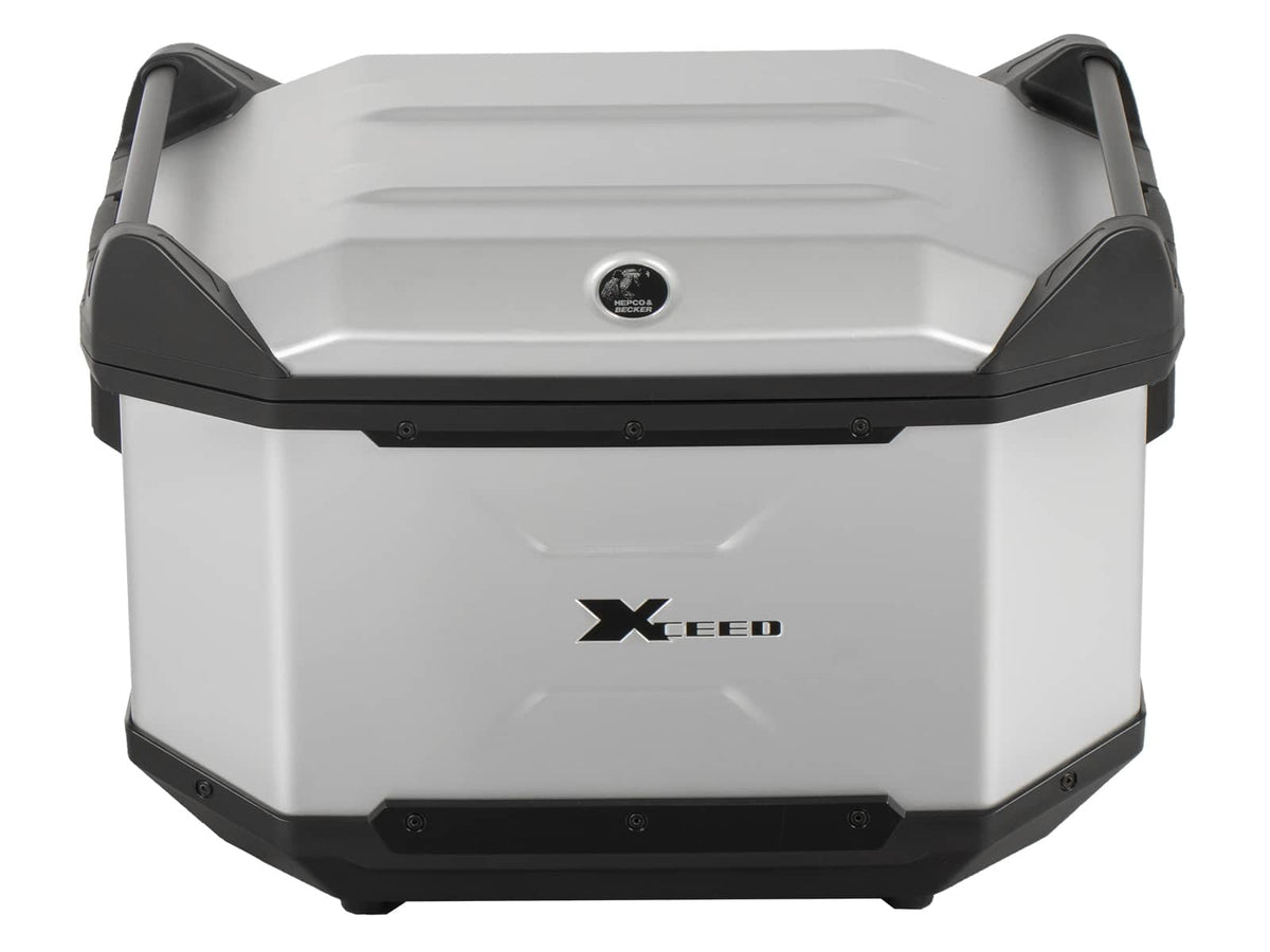 Hepco & Becker Xceed top case 45 ltr. - silver