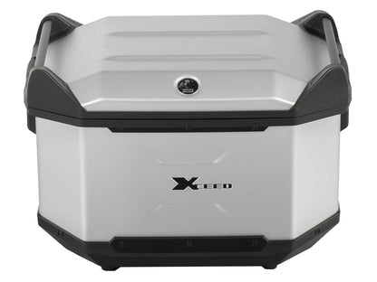 Hepco & Becker Xceed top case 45 ltr. - silver