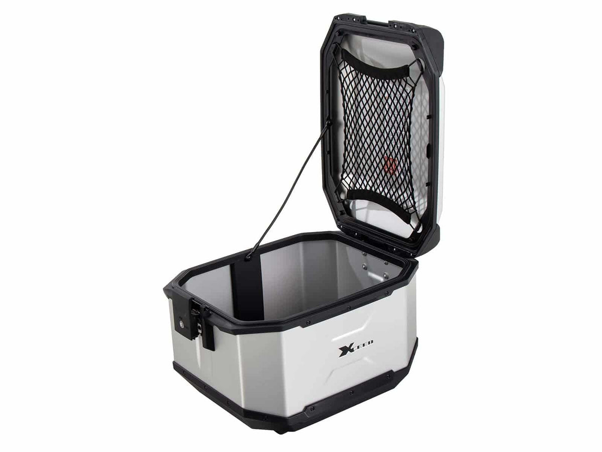 Hepco & Becker Xceed top case 45 ltr. - silver