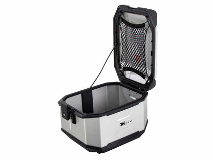 Hepco & Becker Xceed top case 45 ltr. - silver