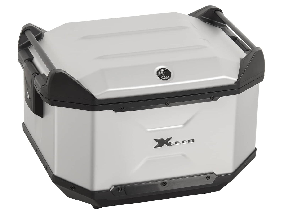 Hepco & Becker Xceed top case 45 ltr. - silver