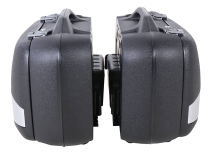 Hepco & Becker Junior Flash 30 silver side case set left/right