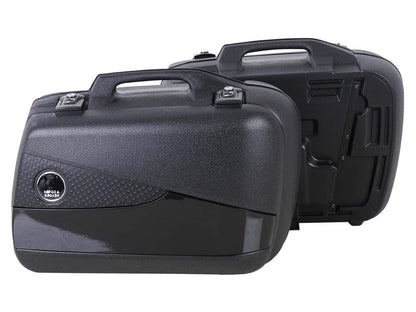 Hepco & Becker Junior Flash Enduro side case set 40 left / 30 right black