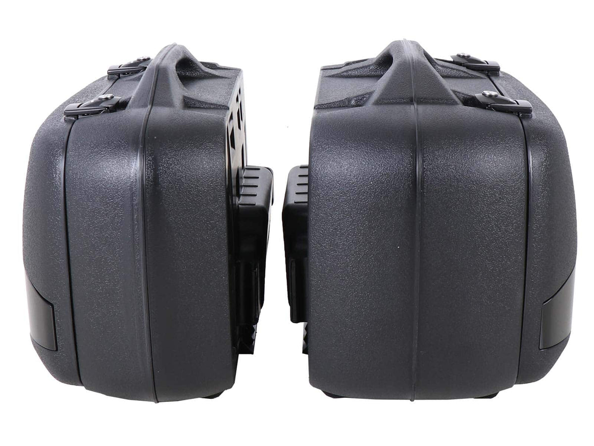 Hepco & Becker Junior Flash Enduro side case set 40 left / 30 right black