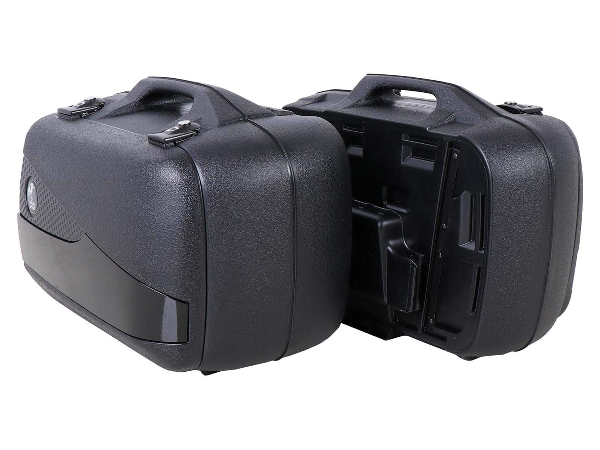 Hepco & Becker Junior Flash Enduro side case set 30 left / 40 right black