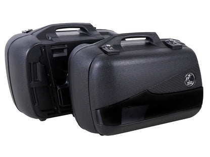 Hepco & Becker Junior Flash Enduro side case set 30 left / 40 right black