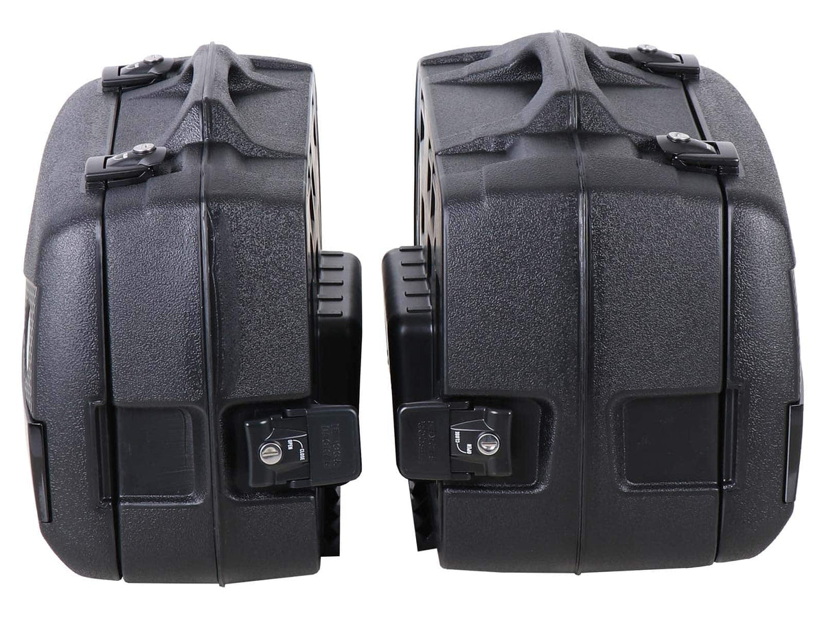 Hepco & Becker Junior Flash Enduro side case set 30 left / 40 right black