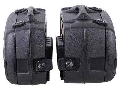 Hepco & Becker Junior Flash Enduro side case set 30 left / 40 right black