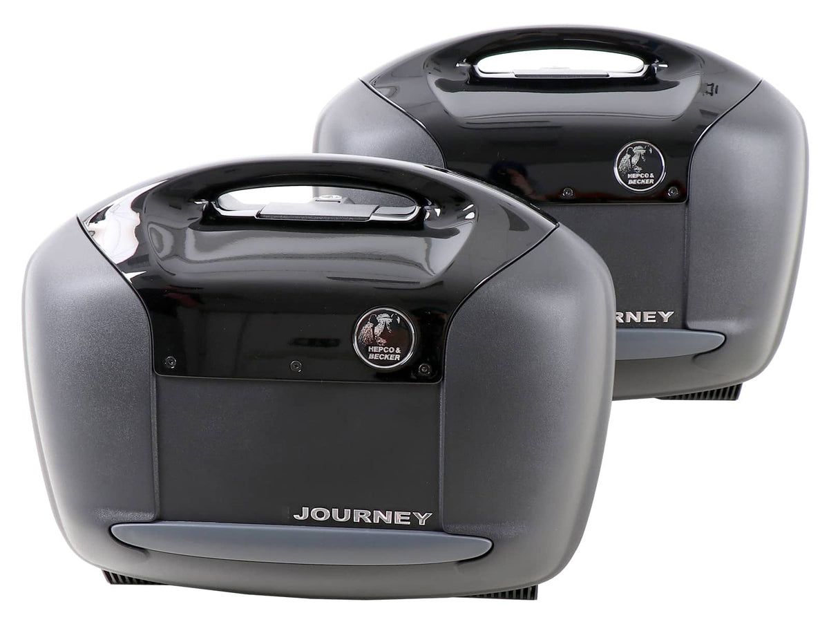 Hepco & Becker Journey 42 side case set right/left black