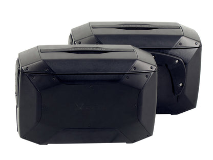 Hepco & Becker Xcore side case set for C-Bow carrier