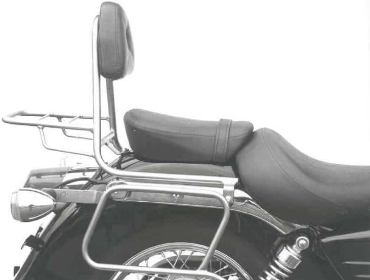 Hepco & Becker Sissybar with rearrack chrome for Honda VT 125 C2 Shadow (1999-2000)