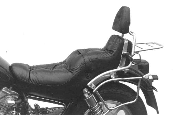 Hepco & Becker Sissybar with rearrack chrome for Kawasaki VN 750 Twin (1986-1992)
