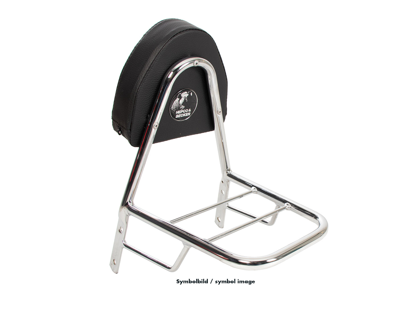 Hepco & Becker Sissybar with rearrack chrome for Kawasaki ZL 600 Eliminator (1995-1997)