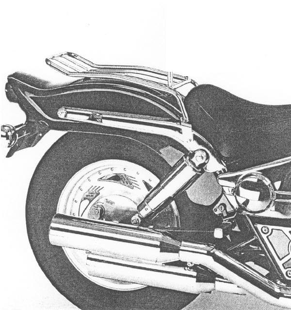 Hepco & Becker Solorack without backrest for Suzuki VZ 800 Marauder (1996-2003)