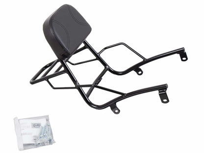 Hepco & Becker Sissybar with rearrack black for Suzuki VL 800 Volusia (2001-2005) / C 800 Intruder (2005-)