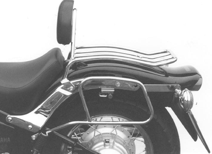 Hepco & Becker Solorack with backrest for Yamaha XVS 650 Drag Star (1996-2003)