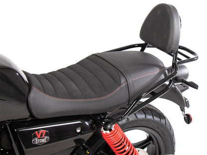Hepco & Becker Sissybar with rearrack black for Moto Guzzi V7 Stone Special Edition (850ccm) (2022-2023)