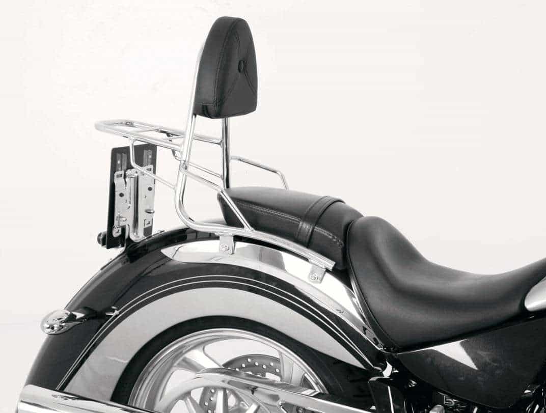 Hepco & Becker Sissybar with rearrack chrome for Victory Kingpin (2003-2016)