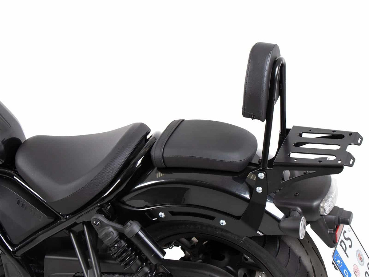 Hepco & Becker Sissybar with rearrack black for Honda CMX 1100 Rebel / DCT / SE (2025-)