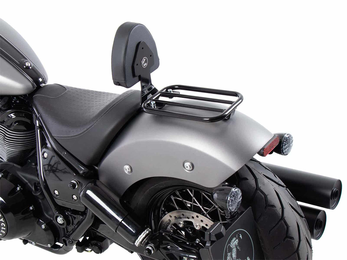 Hepco & Becker Solorack with backrest black for Indian Chief Dark Horse / Chief Bobber Dark Horse (2022-)