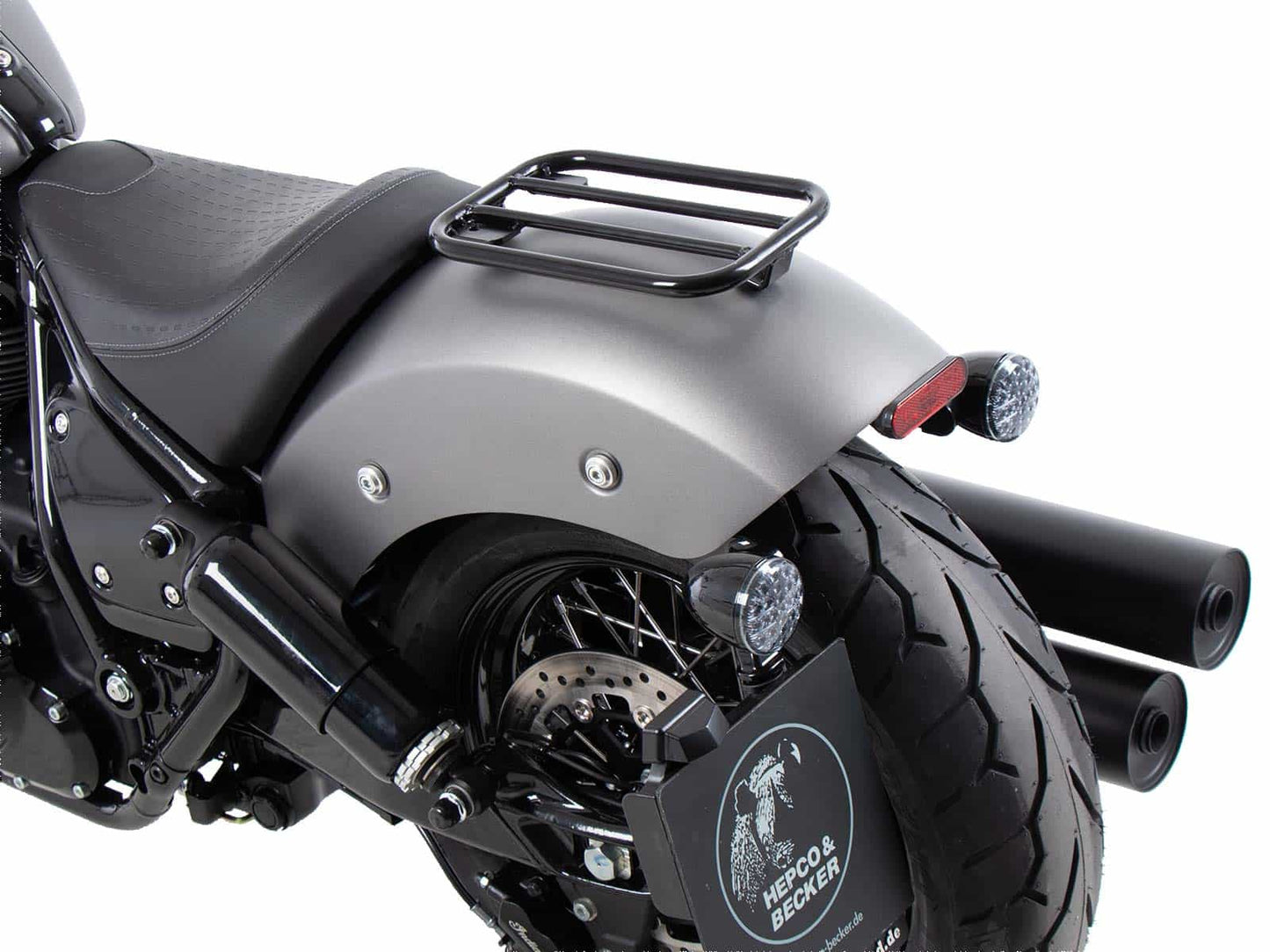 Hepco & Becker Solorack without backrest black for Indian Chief Dark Horse / Chief Bobber Dark Horse (2022-)