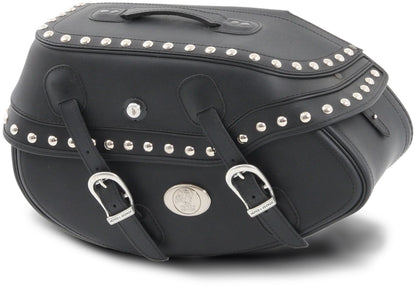 Hepco & Becker Leather single bag Buffalo Custom right for leather bag holder tube type