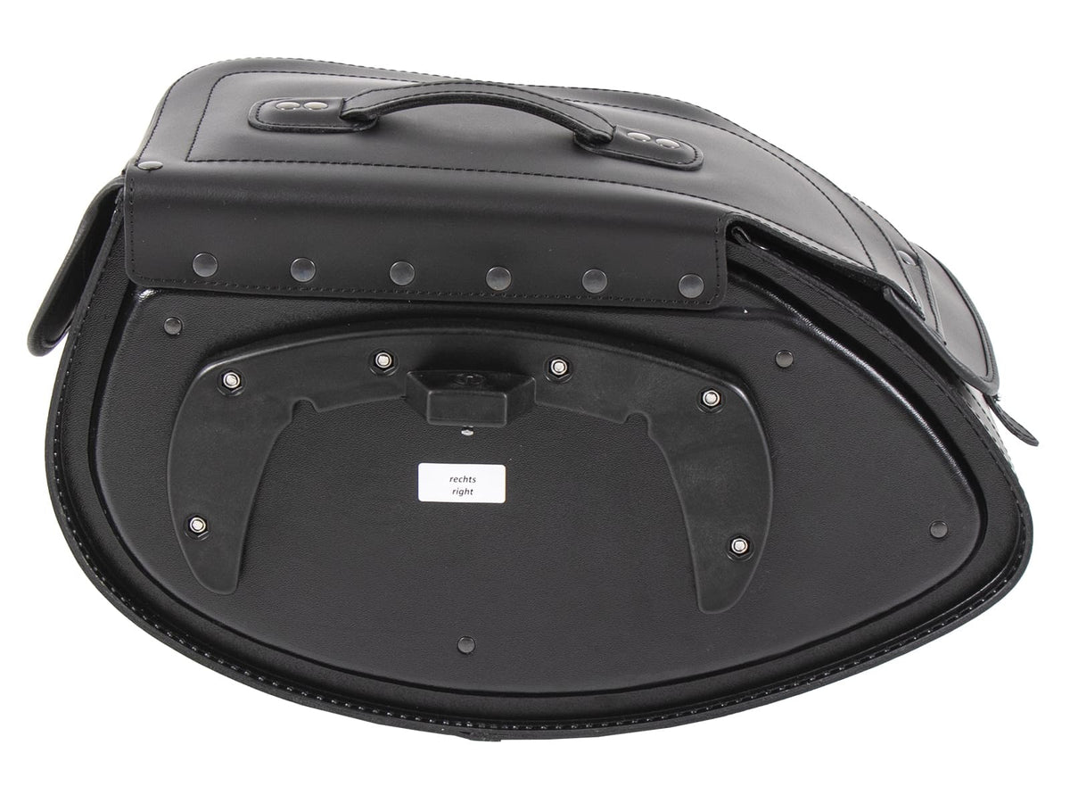 Hepco & Becker Leather single bag Buffalo black right for C-Bow holder