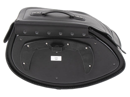 Hepco & Becker Leather single bag Buffalo black right for C-Bow holder