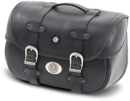 Hepco & Becker Leather single bag Liberty Big for leather bag holder tube type