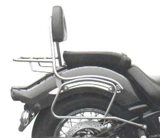 Hepco & Becker Sissybar with rearrack chrome for Yamaha XVS 1100 Drag Star (1999-2002)