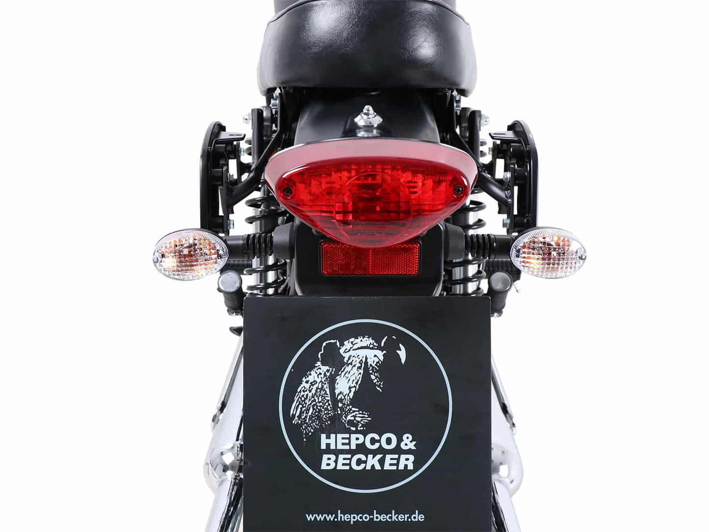 Hepco & Becker C-Bow sidecarrier black for Kawasaki W 800 Street / Cafe / Standard (2019-2025)