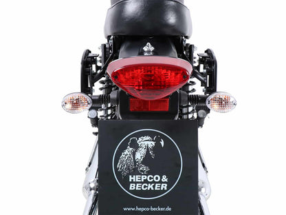 Hepco & Becker C-Bow sidecarrier black for Kawasaki W 800 Street / Cafe / Standard (2019-2025)