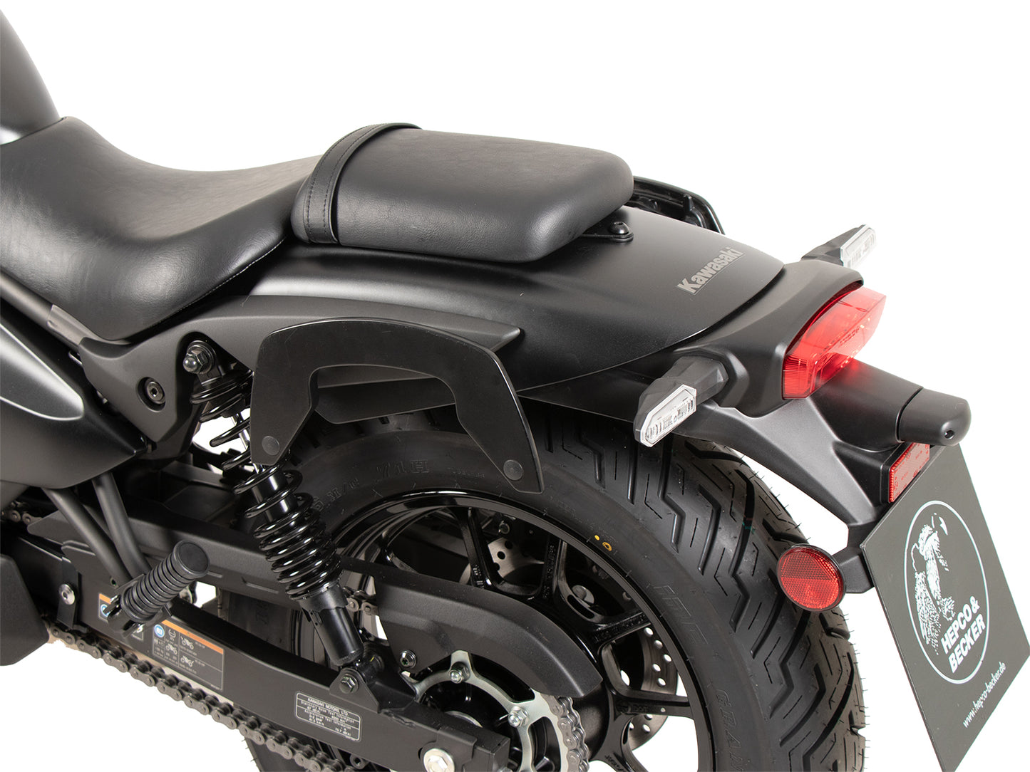 Hepco & Becker C-Bow sidecarrier black for Kawasaki Eliminator 500 (2024-)