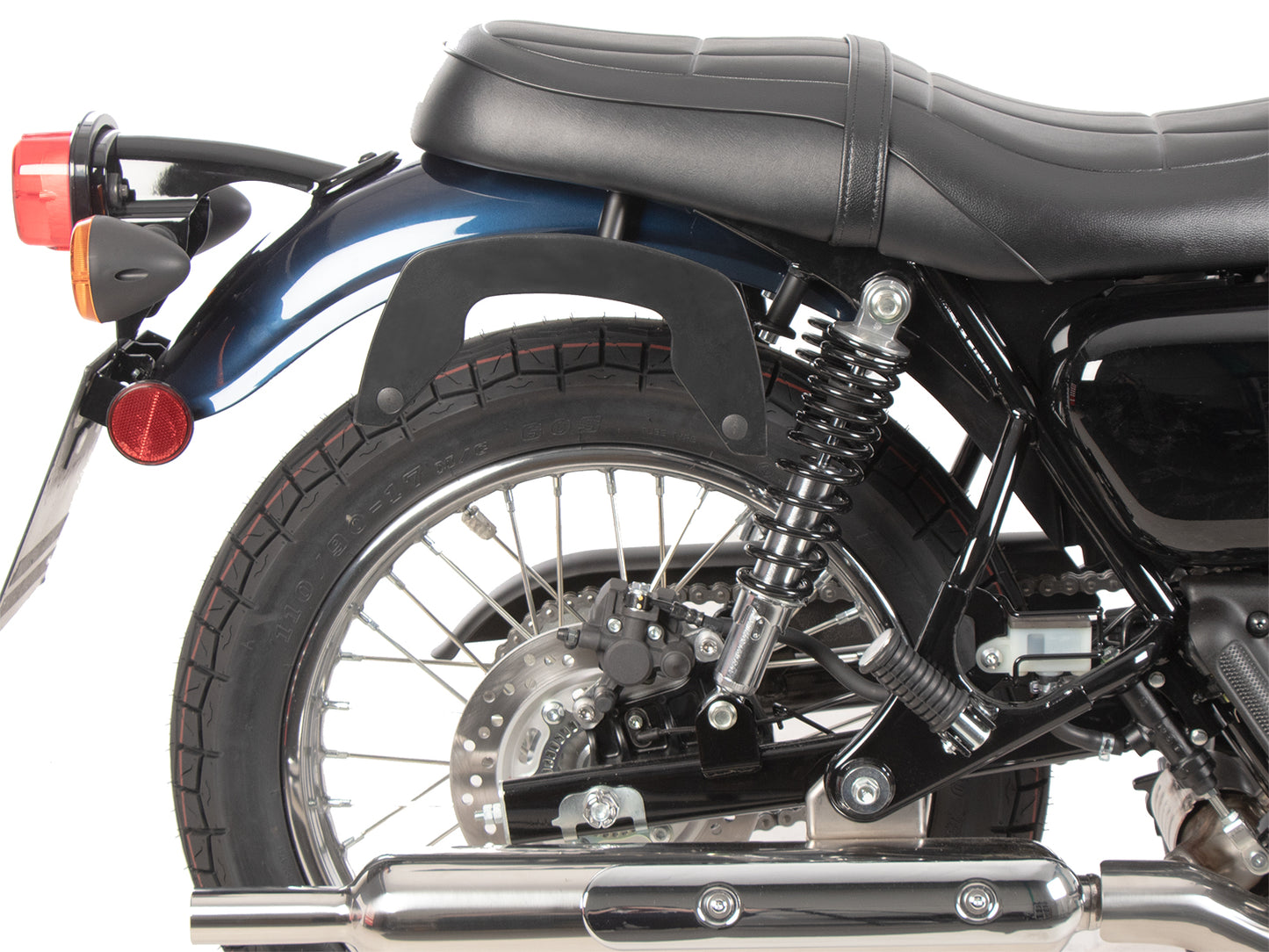 Hepco & Becker C-Bow sidecarrier black for Kawasaki W230 / Meguro S1 (2025-)
