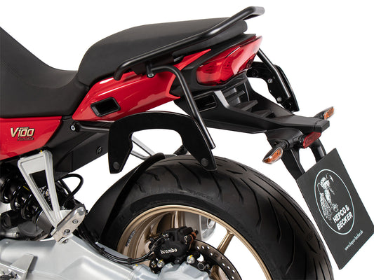 Hepco & Becker C-Bow sidecarrier black for Moto Guzzi V100 Mandello / S (2022-)