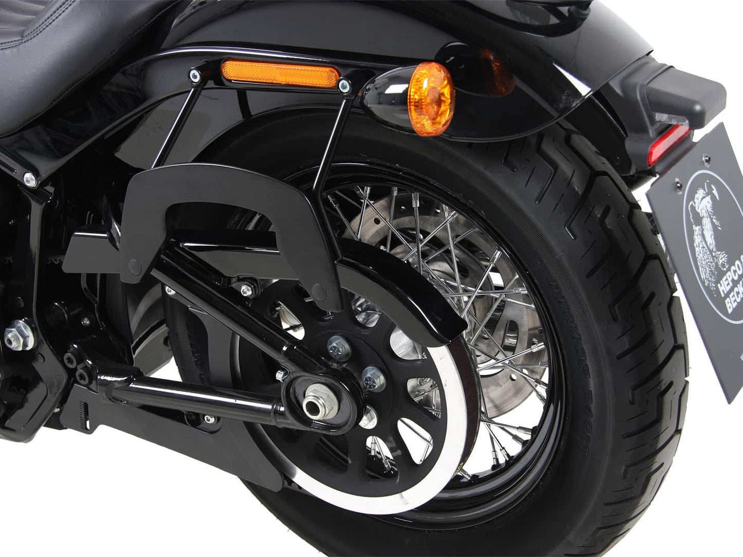 Hepco & Becker C-Bow sidecarrier black for Harley-Davidson Softail Slim (2018-2022)