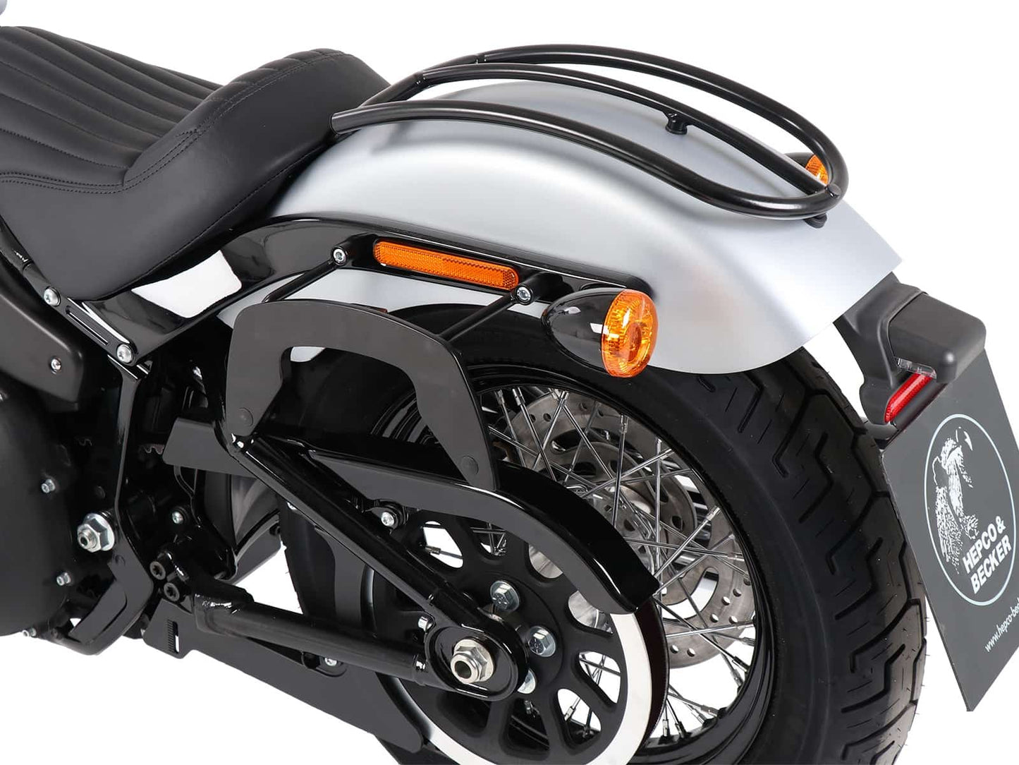 Hepco & Becker C-Bow sidecarrier black for Harley-Davidson Softail Street Bob (2018-)