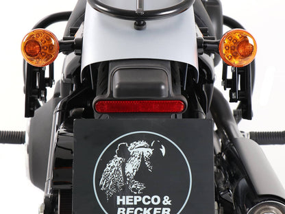 Hepco & Becker C-Bow sidecarrier black for Harley-Davidson Softail Slim (2018-2022)