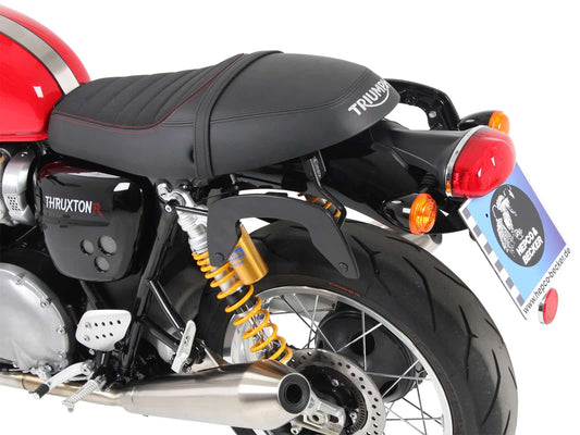 Hepco & Becker C-Bow sidecarrier black for Triumph Thruxton/R/RS (2016-2024)